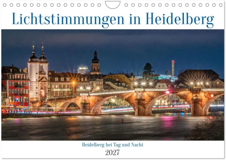 Lichtstimmungen in Heidelberg - Kalender 2027-1