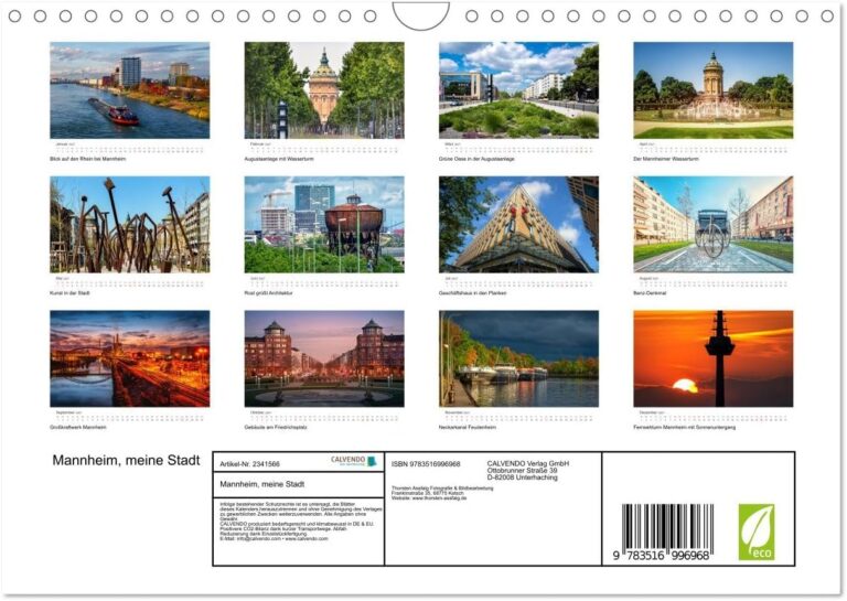 Mannheim meine Stadt - Kalender 2027-2