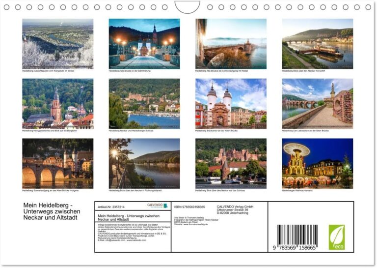 Mein Heidelberg - Kalender 2027-2