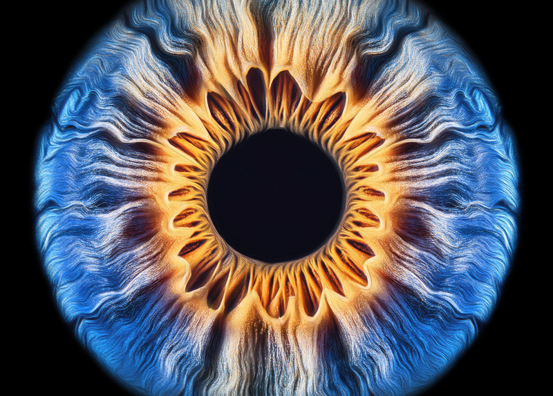 Muster Iris Foto