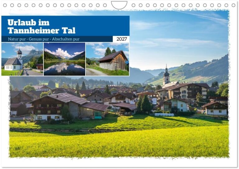 Urlaub im Tannheimer Tal - Kalender 2027-1