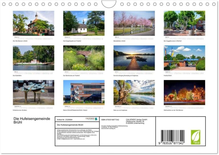 Die Hufeisengemeinde Brühl - Kalender 2027-2