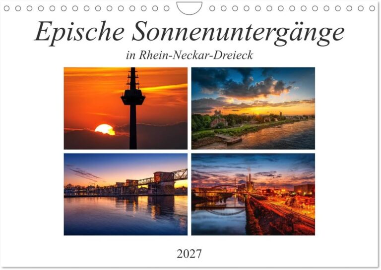 Epische Sonnenuntergänge - Kalender 2027-1